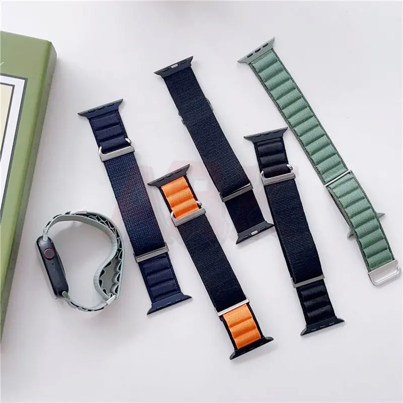 Ремешок Alpine для Apple Watch Band 49 мм 45 мм 41 мм 44 мм 40 мм 38 мм для H11 W59 N8 Z59 Z8 DT8 MT8 W68 Ultra DTNo.1 DT7 Max S7
