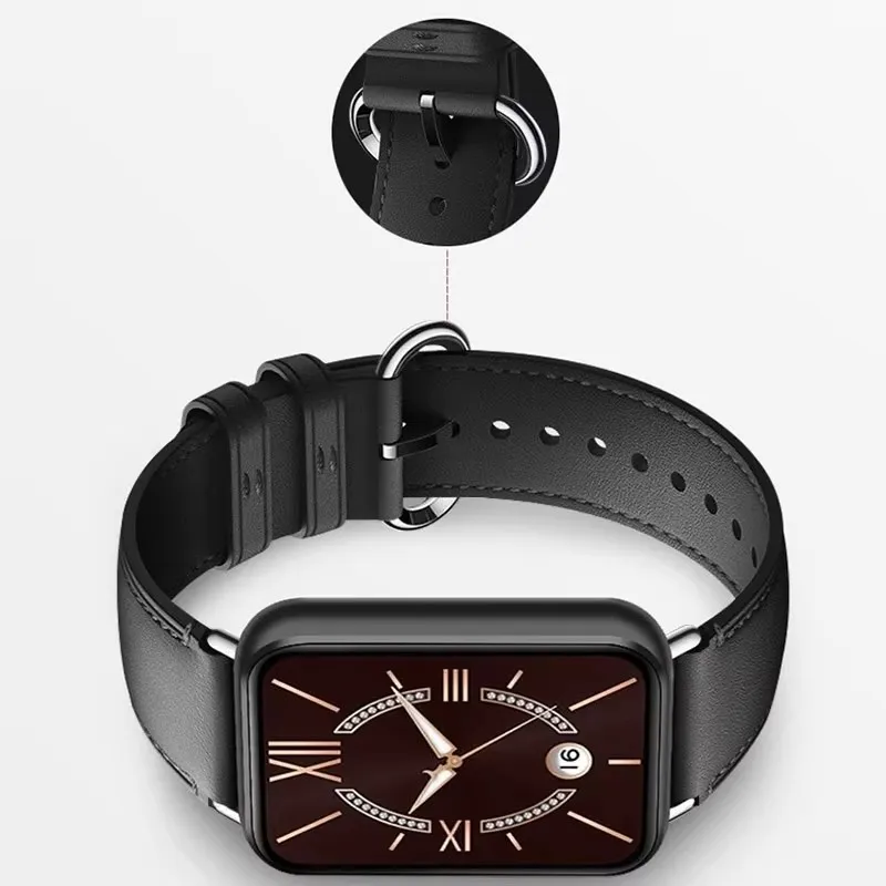 Premium Leather Strap - Soft Breathable Watchband Bracelet Accessory