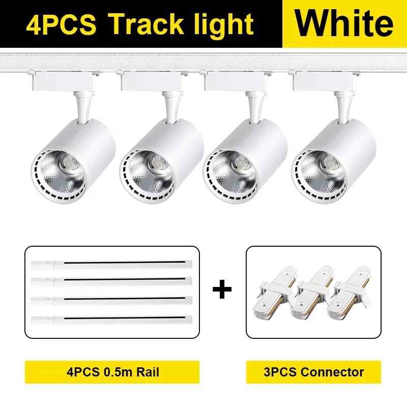 Set B 4PCS White