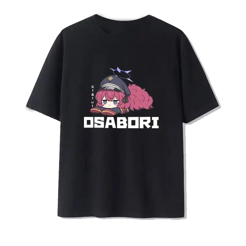 

Blue Anime Archive Natsume Iroha Cosplay t-shirt Costumes women cotton tops Costume