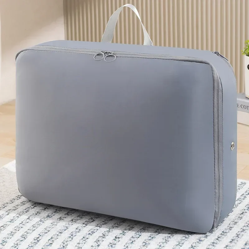 Large Capacity Clothes Storage Bag Waterproof Cabinet Wardrobe Organizer Quilt Pillow Blanket Organizer Dustproof Bedding Storag 6