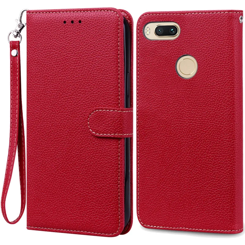 Leather Wallet Flip Case - Elegant Protective Cover with Bumper Coque and Storage Pockets