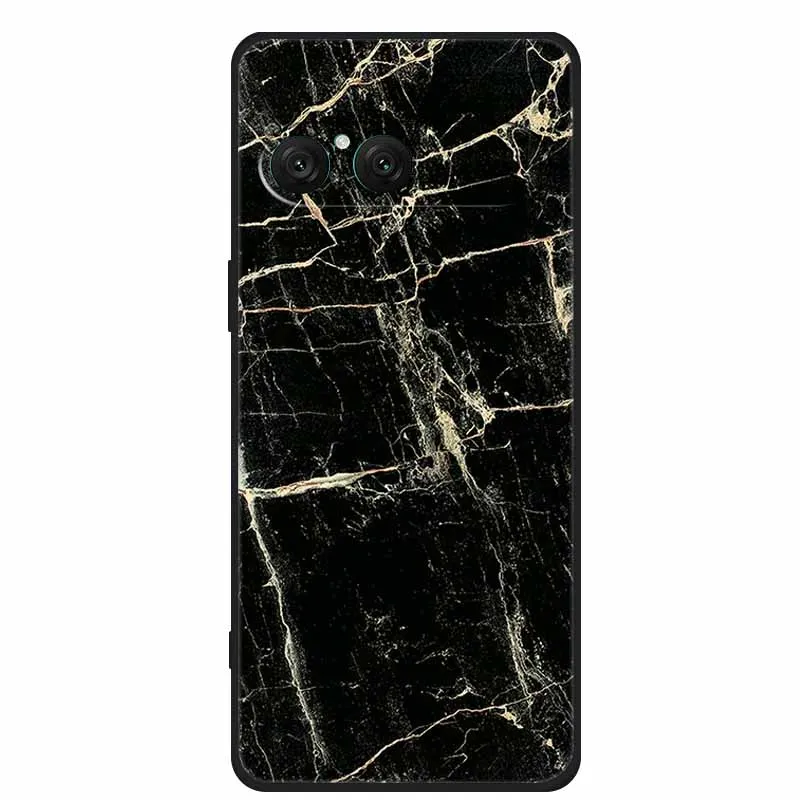 Sleek Black Silicone Soft Back Cover - Stylish Phone Protection Shell