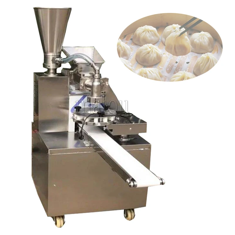 

Commercial Desktop Automatic Momo Making Machine Steamed Stuffed Bun Machine Baozi Filling Processing Equipment
