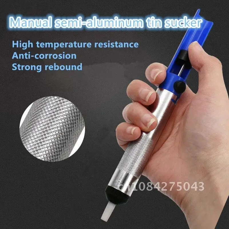 

Tool Tin Pen Extraction Device Tin Gun Soldering Sucker Pen Removal Vacuum Soldering Iron Desolder Hand Tools Desoldering Pumps