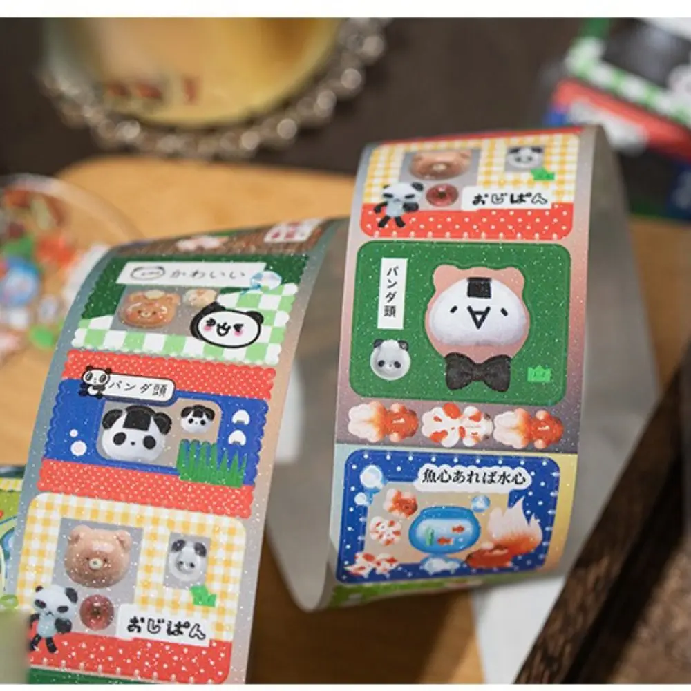 2025 Showa Memory Series Washi Tape Kawaii Decorative Adhesive Tape Cute Hand Made Collage Adhesive