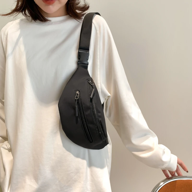 Casual Women Waist Bags 2023 Female Chest Bag Travel Hip Belt Bag Fanny Pack Crossbody Bags Ladies Handbags Designer Purses Sac