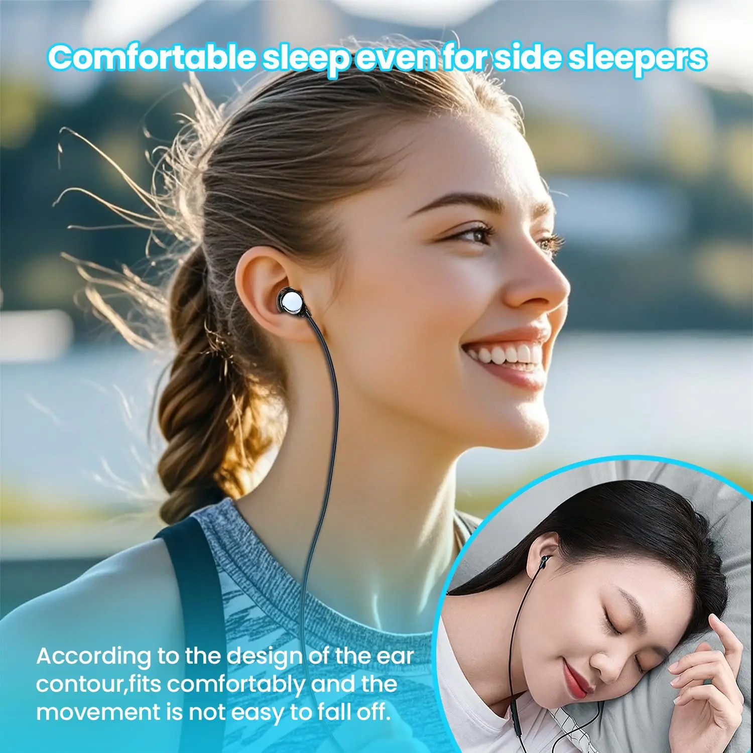 Enhanced USB Type C Ceramic Wired Headphones with HIFI Stereo Sound and Microphone Integration
