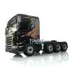 LESU 1/14 8*8 RC Tractor Truck Model Metal Chassis Painted Cabin Set Servo Motor Remote Control Vehicle Car for Boys Toys 4
