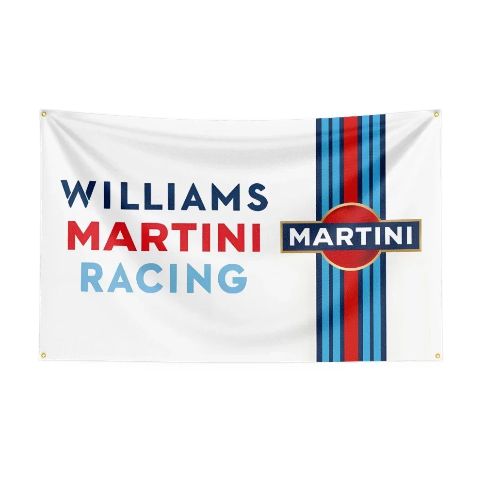 

3X5 FT Martini Racing Flag Polyester Printed Car Banner For Decor ft Flag Decor,flag Decoration Banner Flag Banner