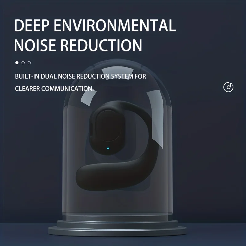 Wireless Headphones Bluetooth Headset With Microphone Bone Conduction Handsfree Noise Canceling Earphones For Driving Audifonos 4