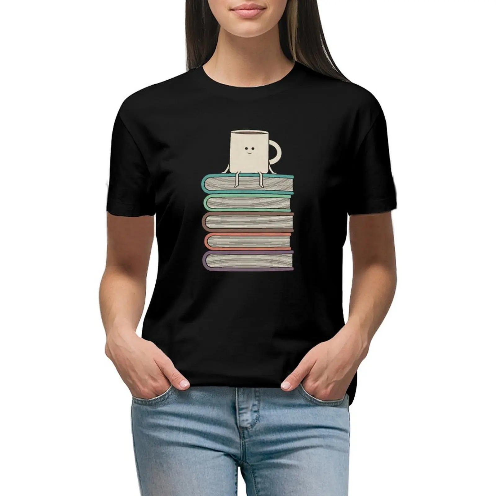 

On Top Of The World T-Shirt summer top funnys cute tops Aesthetic clothing plain t shirts for Women