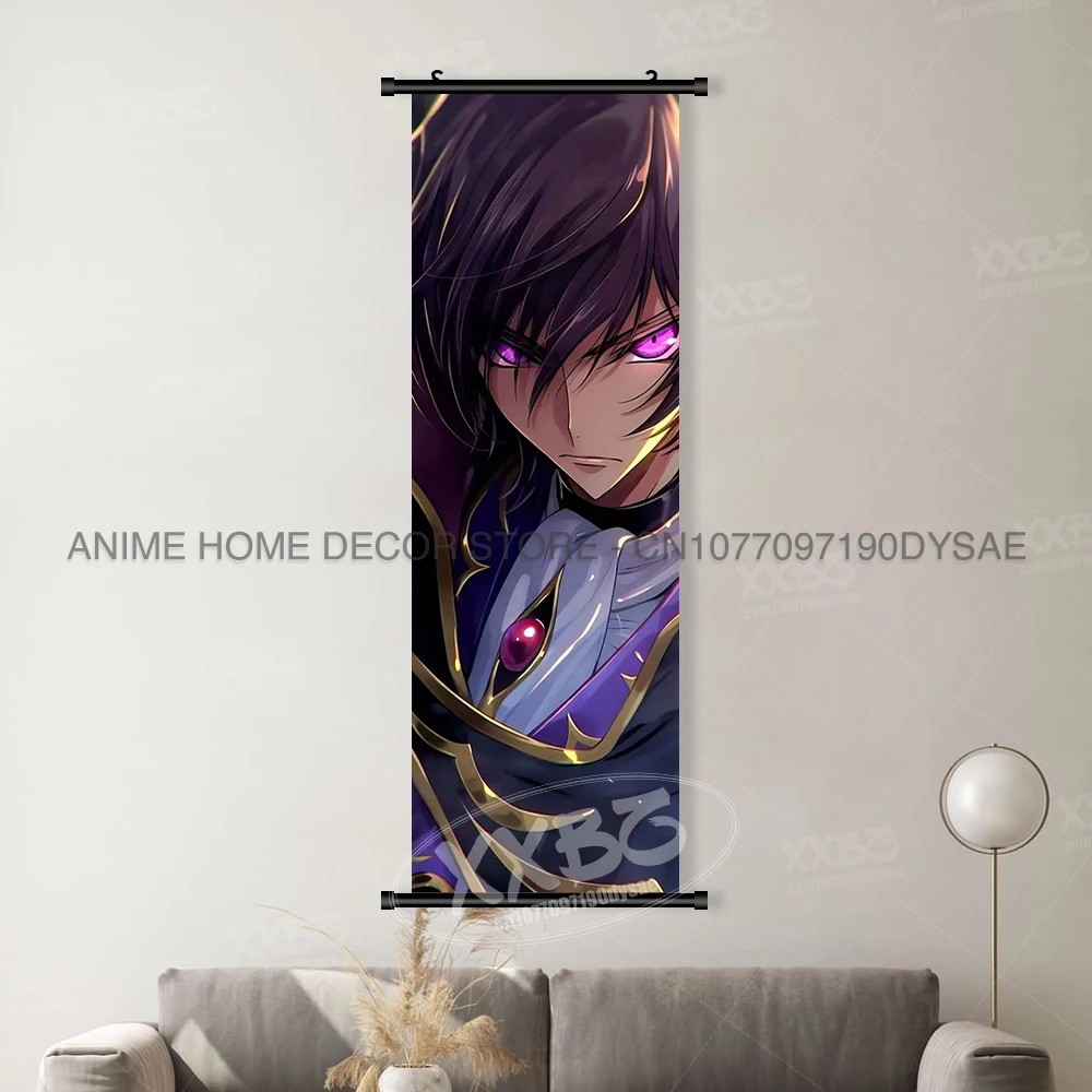 Code Geass: Lelouch of the Rebellion Canvas Wall Art - Anime Character Poster