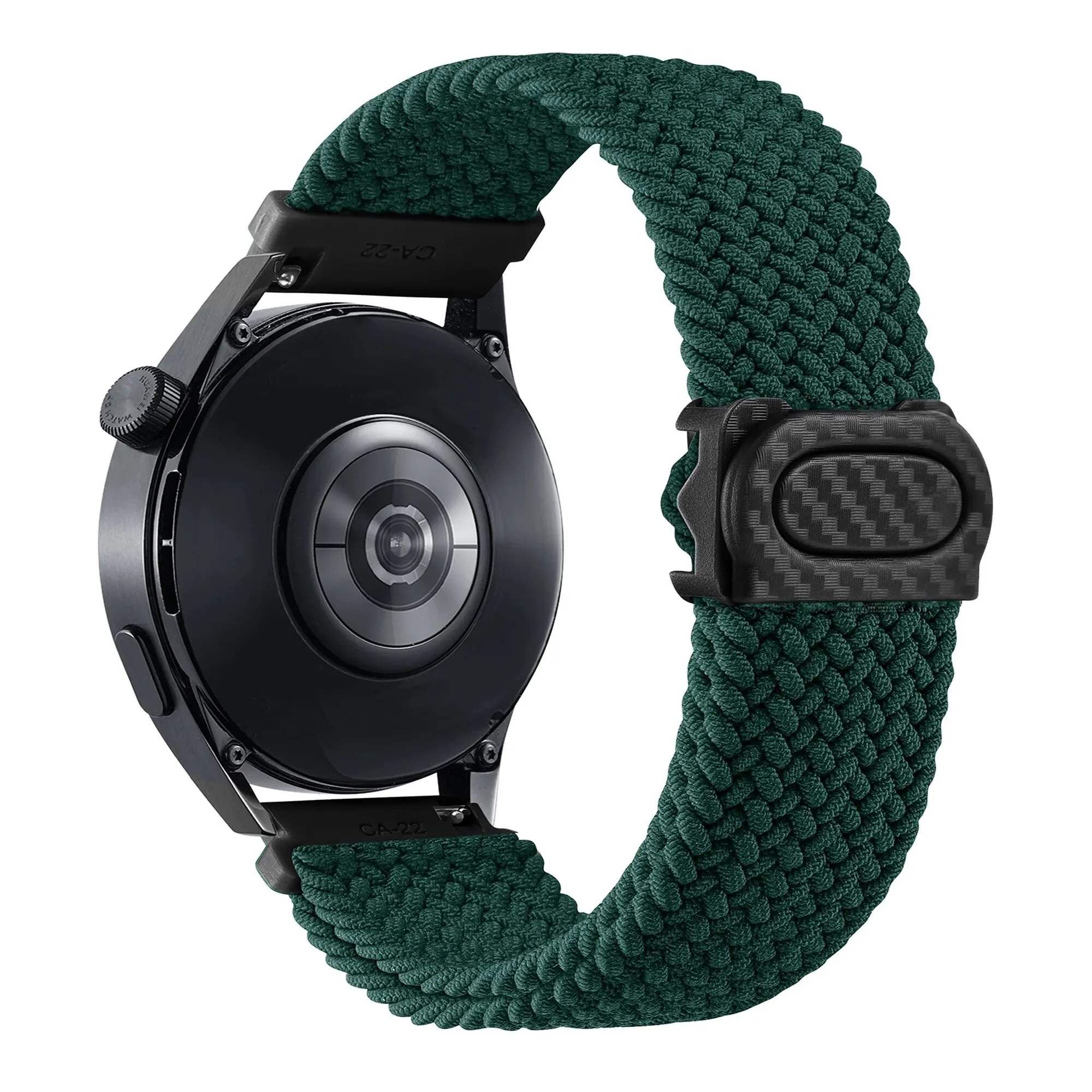 Nylon Braided Watch Strap - 20mm/22mm Adjustable Bracelet