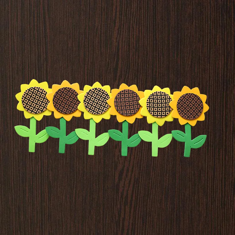 

flowers foam stickers Spring easter decorative Kindergarten classroom baby rooms children nursery wall decoration Kids DIY toys