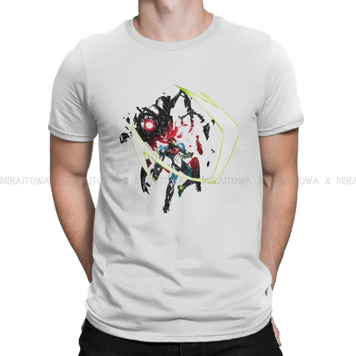 Dread Evening Emmi Special Tshirt Metroid Pfs Game Top Quality New Design Graphic T Shirt Manica Corta Ofertas