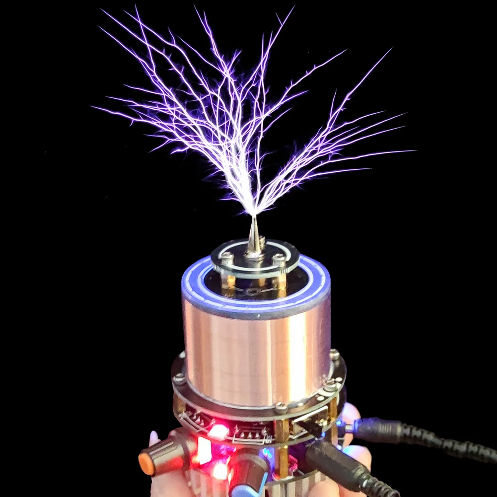 Tesla Coil Wireless Transmission Solid State Tesla Coil Arc Artificial