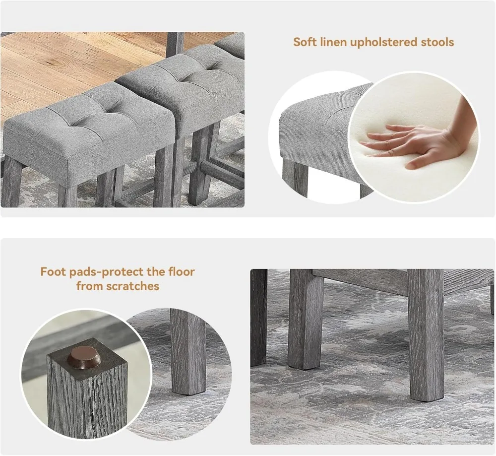 Industrial Bar Table Set 5