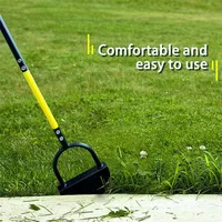 Professional Hand Edgers Portable Half Moon Shape with Handle Edge Trimmer Gardening Tools and Equipment Garden Accessories 2