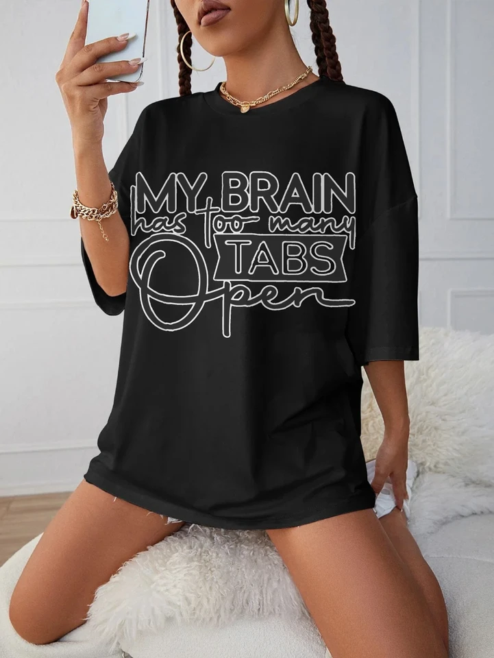 Comfortable Black Maternity T-Shirt for Late Pregnancy