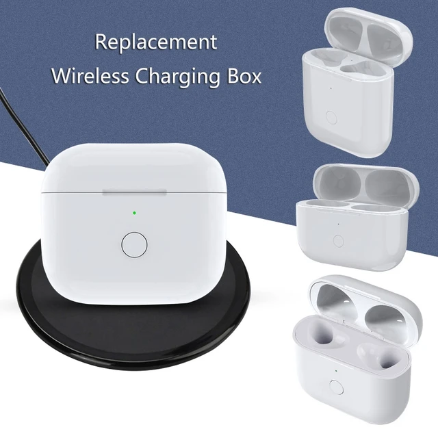 Boîtier de chargement sans fil pour Airpods Pro, Compatible Bluetooth,  écouteurs, 660mAh, étui de charge de batterie de remplacement, Pop-up  Windows - AliExpress