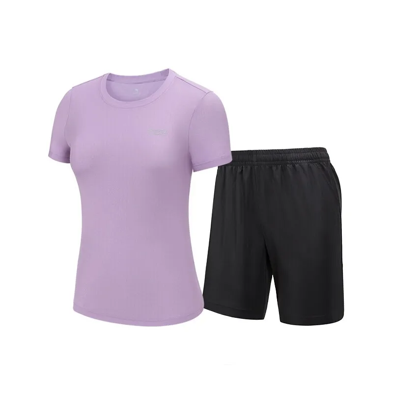 GOLDEN CAMEL T-shirts Shorts Men Women Breathable Sport Suits Outdoor Fishing Tactical Military Men Shirts Running Short for