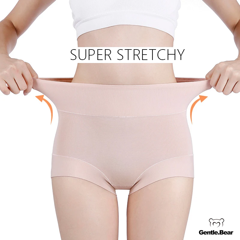 Gentle.Bear Women\'s Cotton panties Shaping Body Underwear Safety Pants High Waist Boxer Shorts Anti Friction Skirt 2024 NEW