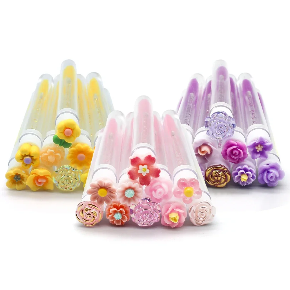 Description Picture 2 of item10PCS Reusable Eyelash Brush Tubes Eyebrow Brush Eyelash Wands Replaceable Dust-proof Cleaner Storage Tubes Makeup Tool