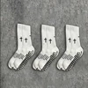 3 Pairs Men Women Football Socks Wear-resistant Towel Bottom Sports Socks Suitable for Football Riding Rock Climbing Running 3