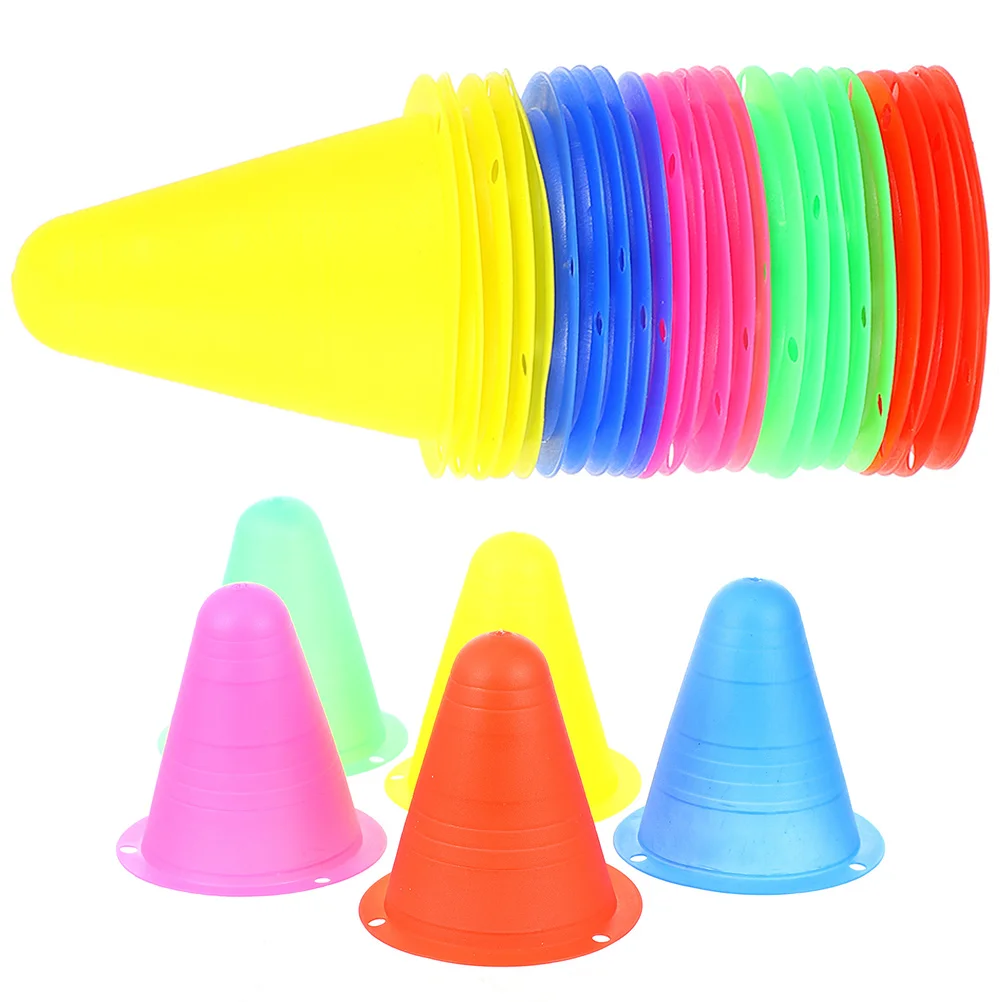 

Colorful Roller Skating Cones Soccer Cones Sports Training Agility Cones