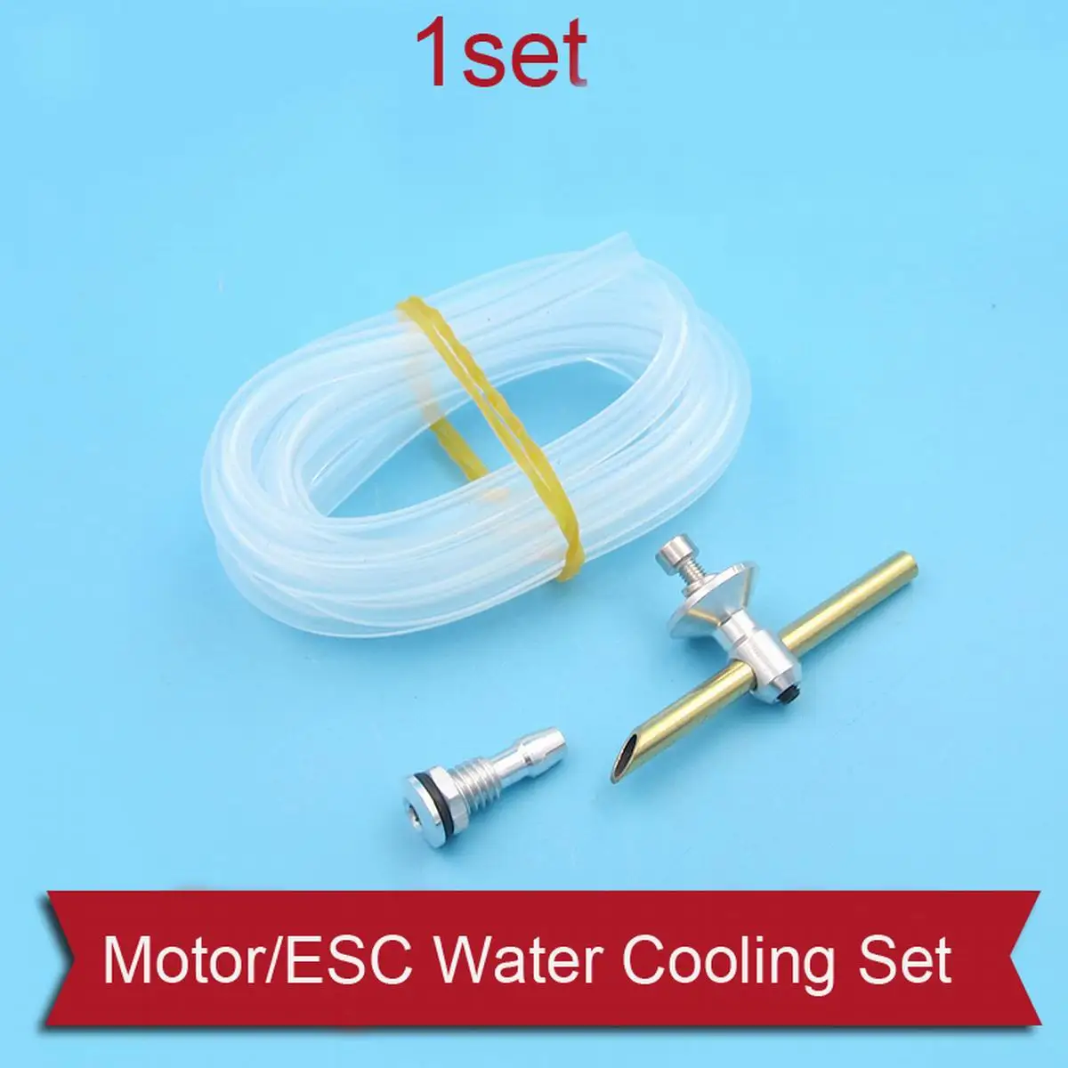 Buse en laiton M6 et essuie-glace en cuivre pour l'entrée et sortie d'eau du kit de refroidissement.