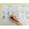 Letters A-Z Letter Tracing Practice Workbook Preschool English Learning Kindergarten Alphabet Writing Coloring Book Montessori 3