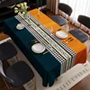 2622-2207-JIN Light luxury tablecloth rectangular fabric dining table cloth 3