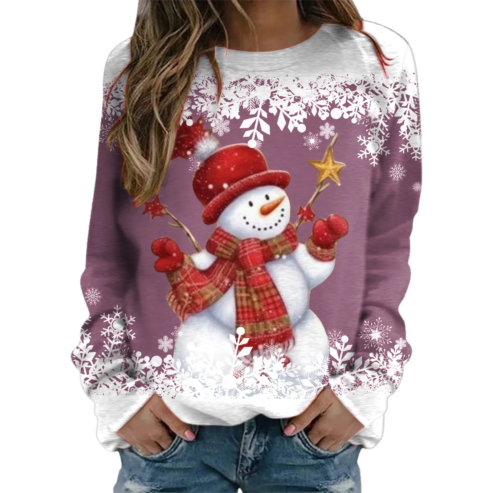 

Womens Crewneck Sweatshirt For Women Zip Up Casual Sweatshirts Loose Womens Clothes Sweatshirts For Teen Girls Aesthetic