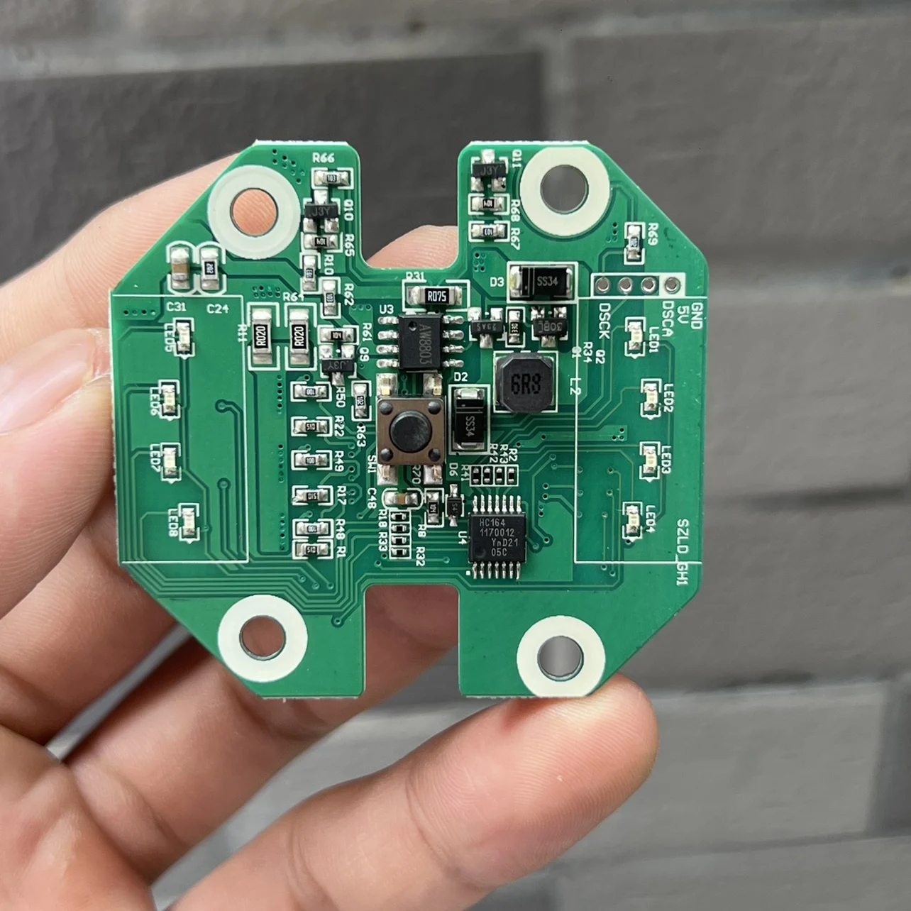New Three-Phase Brushless Motor Control Board Speed Controller