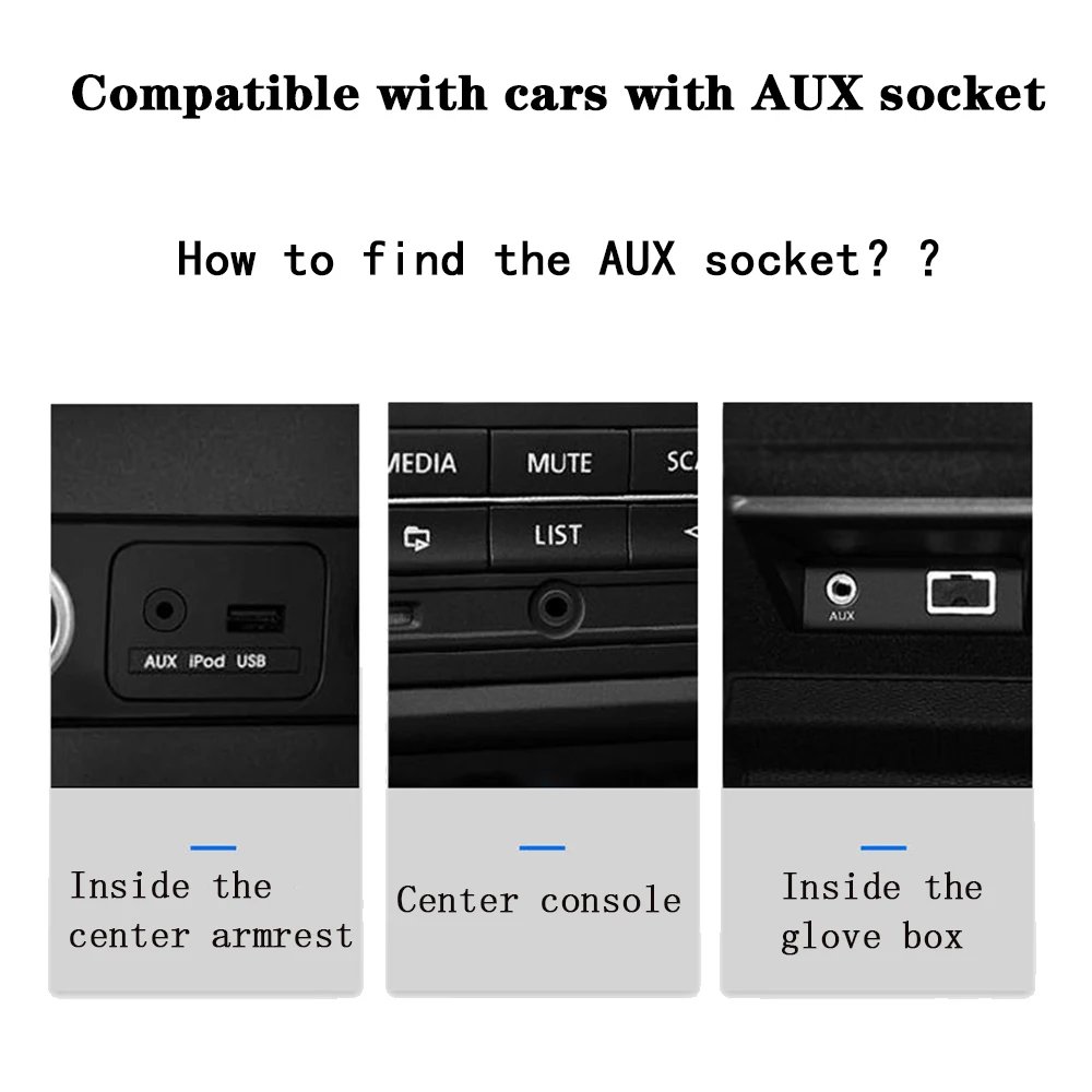 Premium 3.5 mm Male-to-Male Aux Audio Cable for Headphones, Speakers, and Cars