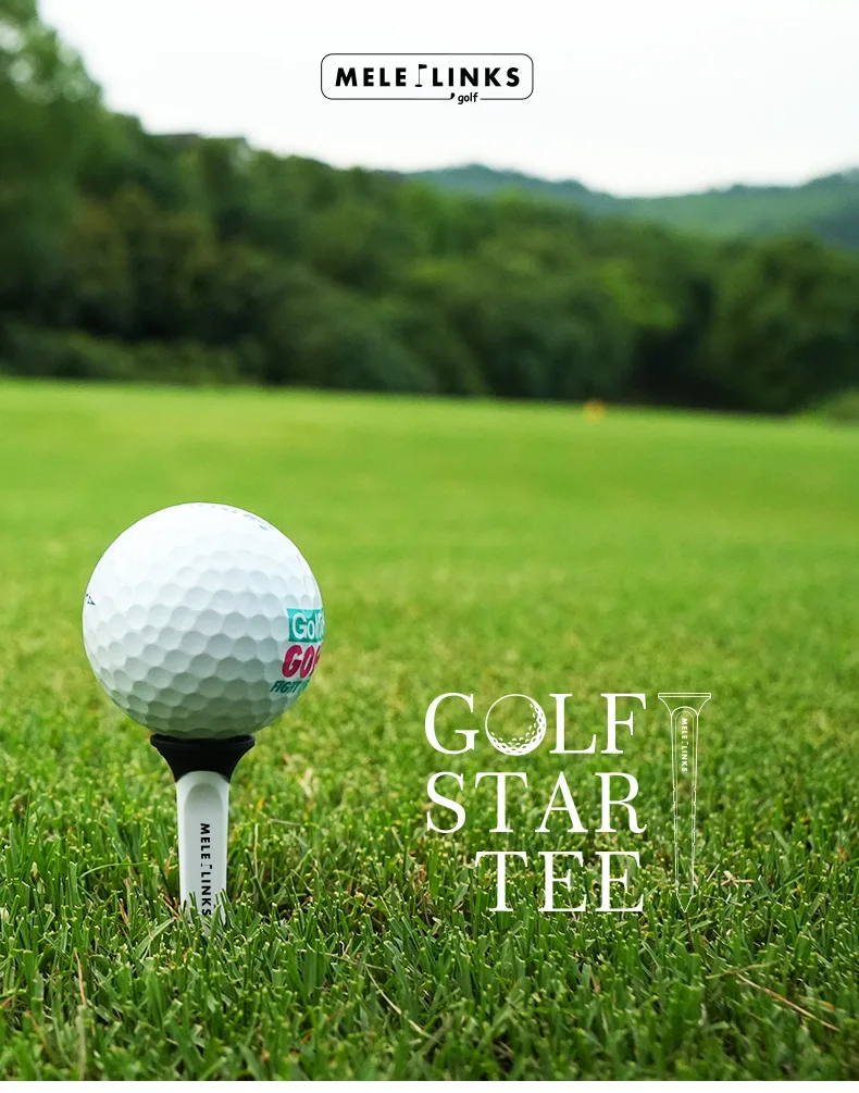 Description Picture 4 of item12 Pcs/Box Golf Tees 45mm 79mm Plastic Adjustable Tees Reduces Friction Side Spin Step Down Tees Golf  Accessories Drop Ship