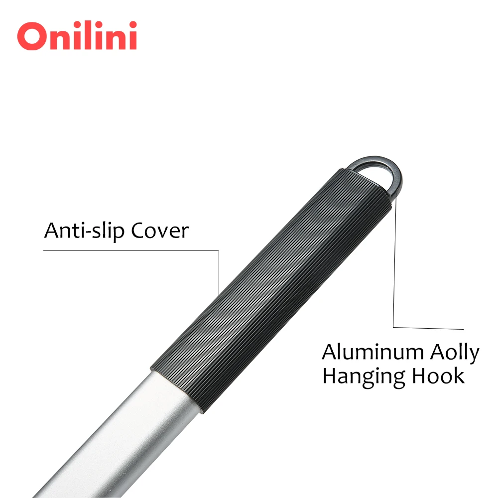 Onilini 7/8/9 inch Anodized Pizza Turning Peel Oven Copper Brush Set Pizza Shovel Grill Brass Cleaning Brush Accessories