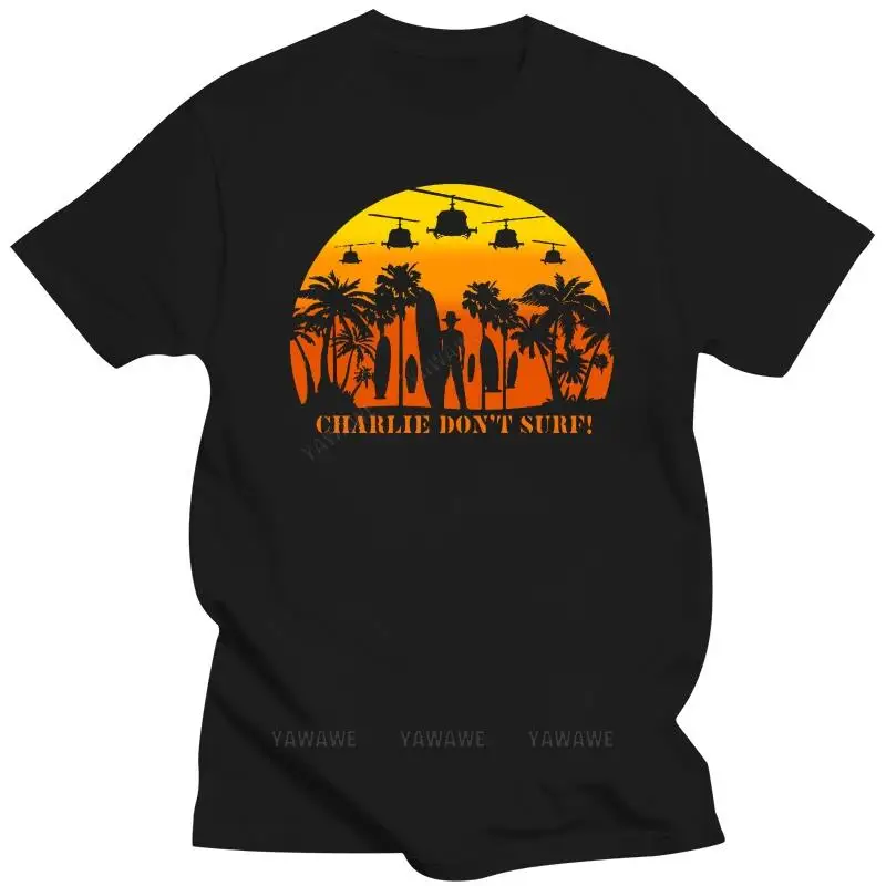 

Charlie dont surf Apocalypse now T shirt apocalypse now lieutenant army surf surfing funny movie MAN TEE-SHIRT TOP