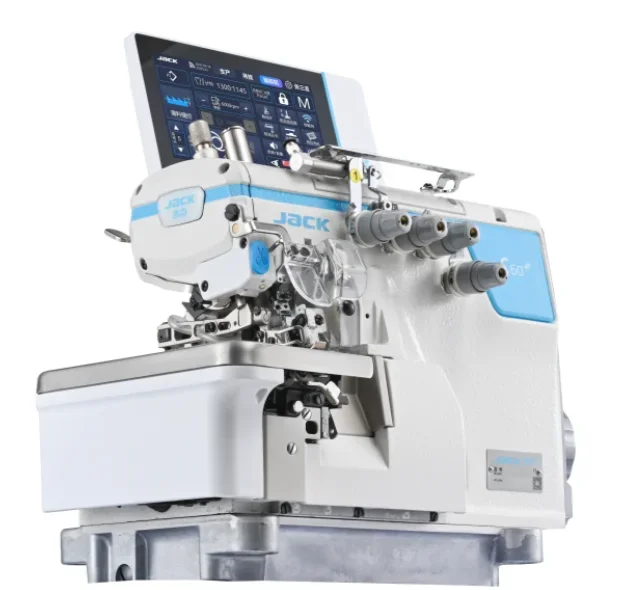 New Jack Overlock Sewing Machine C60+ Intelligent Overlock Sewing Machine C10+ Control Panel 5 Thread 4 Thread Price