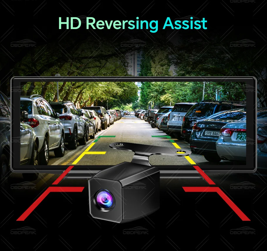 1920*1080P RearView Camera 6M/10M/15M Car and Truck Universal Night Vision Camer