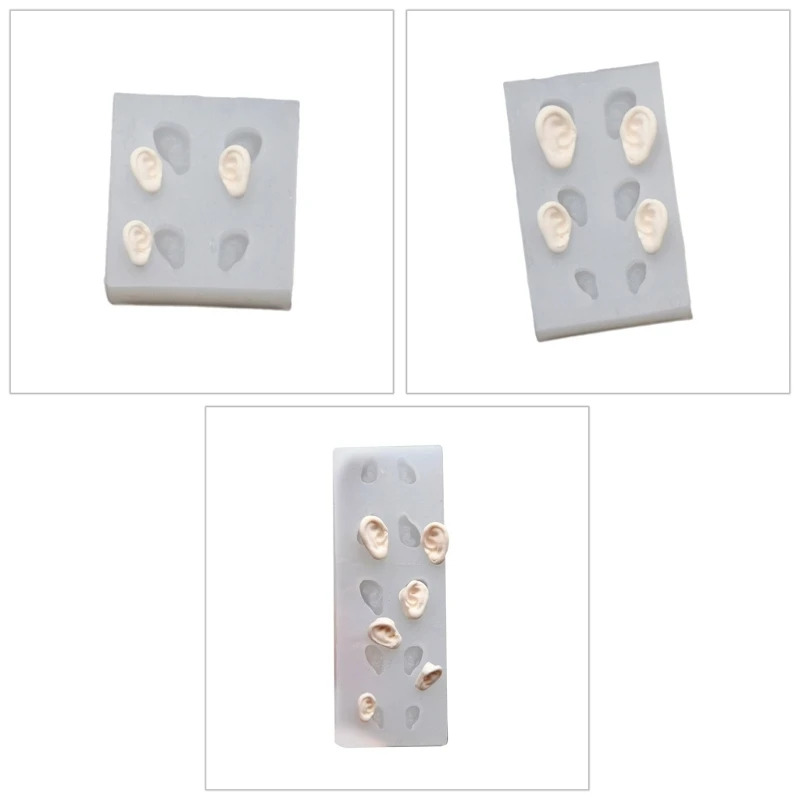 

E0BF Universal Use Silicone Mould for DIY Fondant and Resin Pottery Clay Crafts Mould