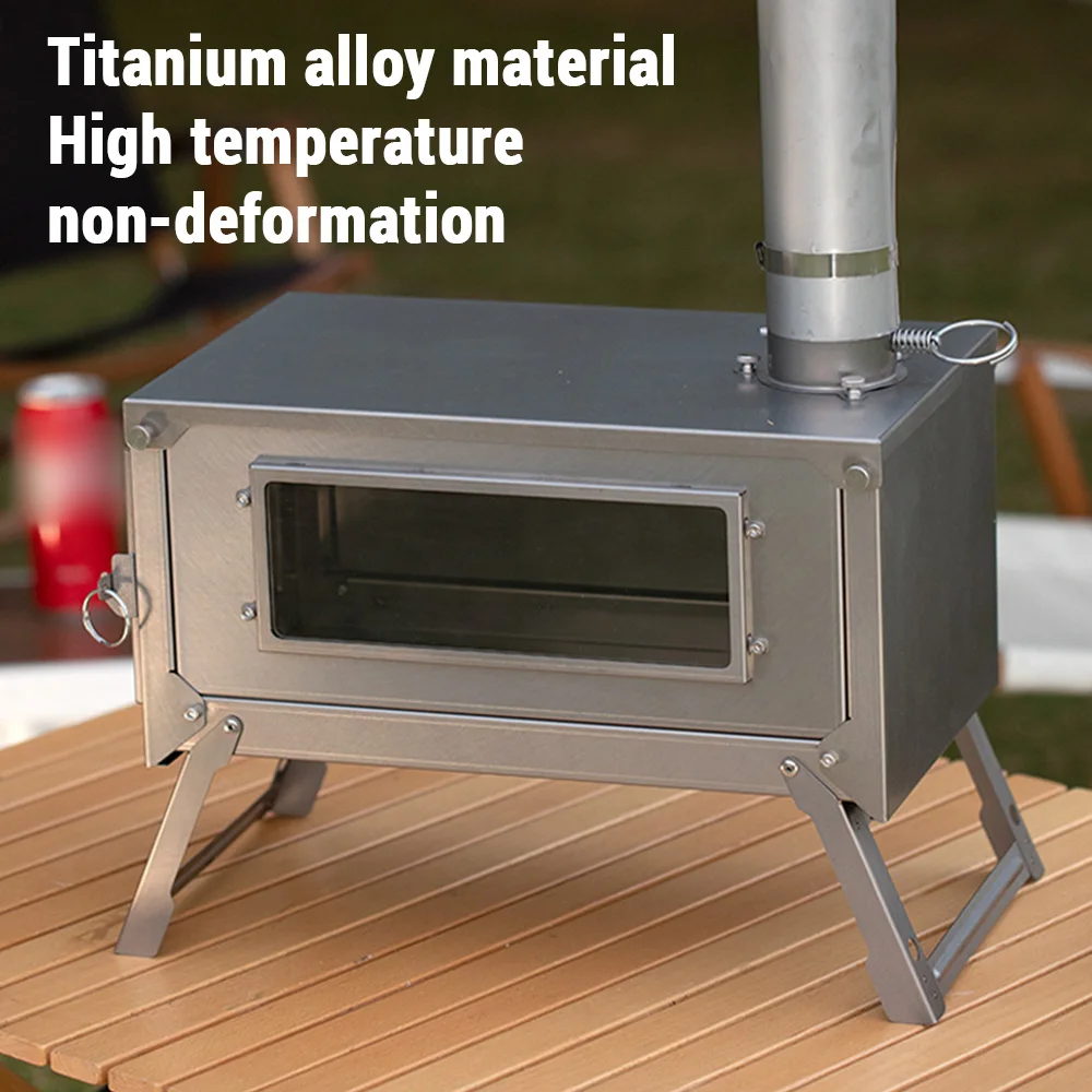 Folding Wood Burning Tent Stove 1