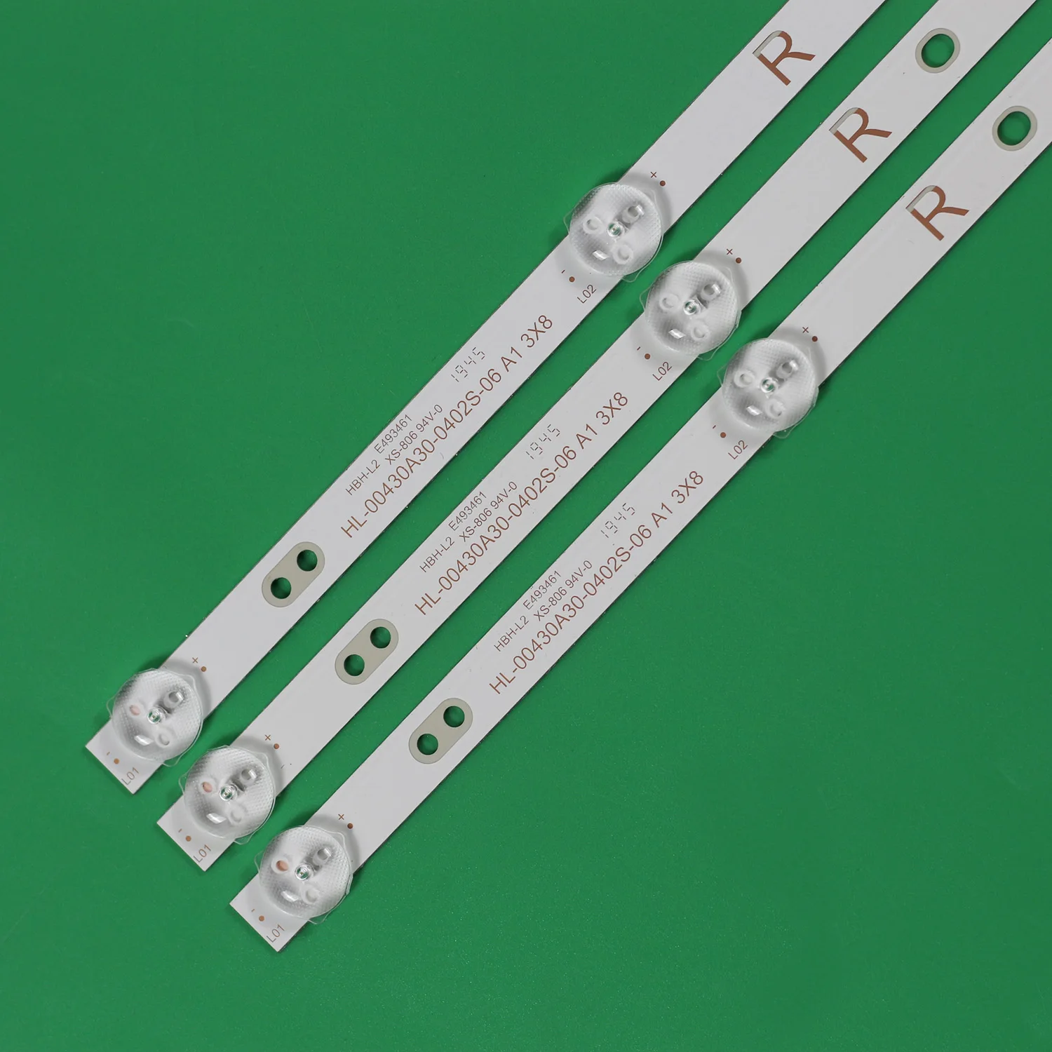 Fita Led para Hl00430a30-0402s-01 a3 3x8 3080543z10dtz001 Tv-led43fhd100t2 Led4328t2 43pu11tc-sm Sst-4350b 43tfh4300 U4300str - Imagem 4