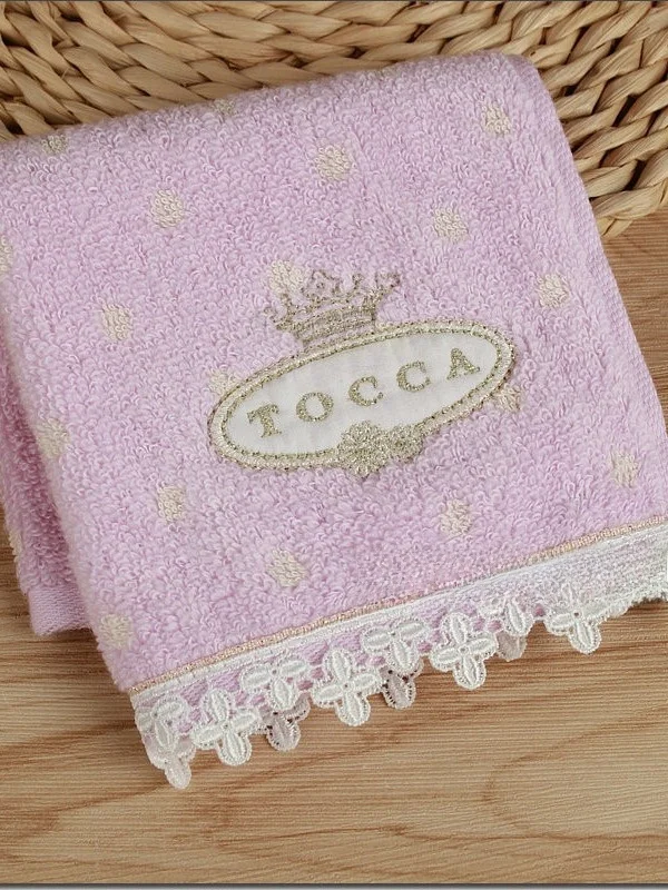 New Pure Cotton Soft Absorbent Towel Face Towel Large Square Handkerchief with Waterdrop Pattern Embroidery Home Textile - 5