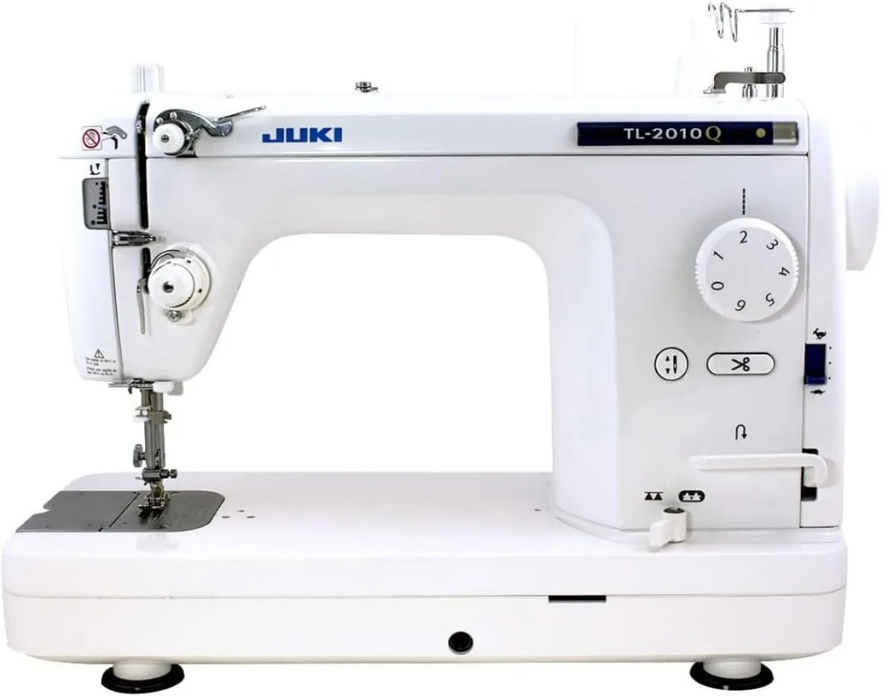 1-Needle Lockstitch Portable Sewing Machine with Automatic Thread Trimmer for Quilting Tailoring Apparel and Home Decor