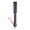 34cm Red Or Black Plush And Leather Paddle Riding Crops Flogger Horsewhips Spikes Spanking Paddle Slapper 2