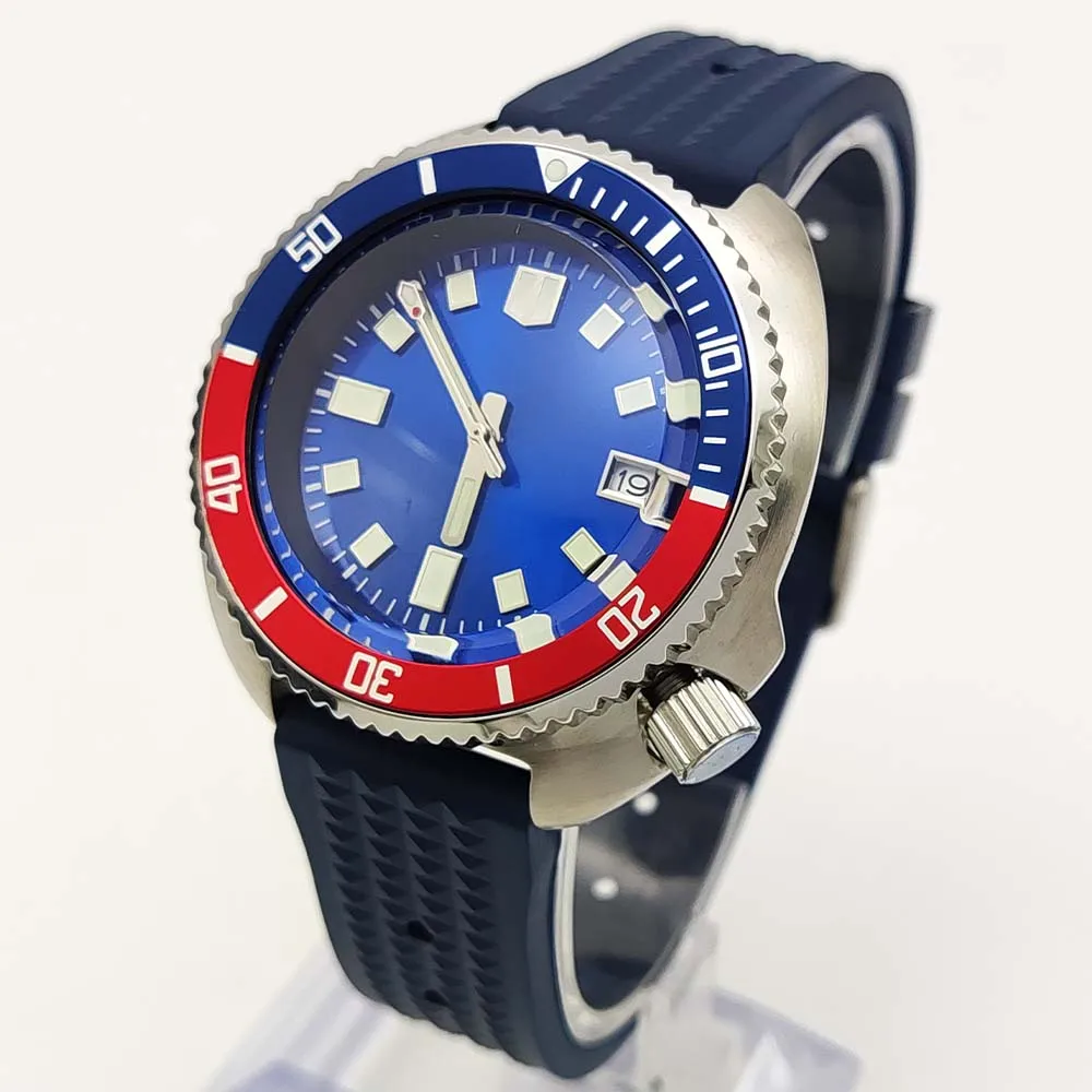 41mm Sports Mechanical Watch Men's Japanese NH35 Sapphire Stainless Steel Case Automatic Watch Clock