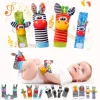4PCS Baby Rattles Toys for 0-12 Month, Infant Girl Boy Toys for Babies 3-6 Months, Newborn Hand & Foot Toys for 0 to 9 Months 1