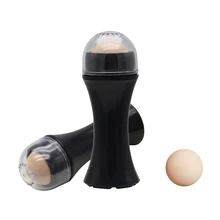 

Natural Volcanic Roller Oil Control Rolling Stone Matte Makeup Face Skin Care Tool Facial Cleaning Oil Absorption Roller On Ball